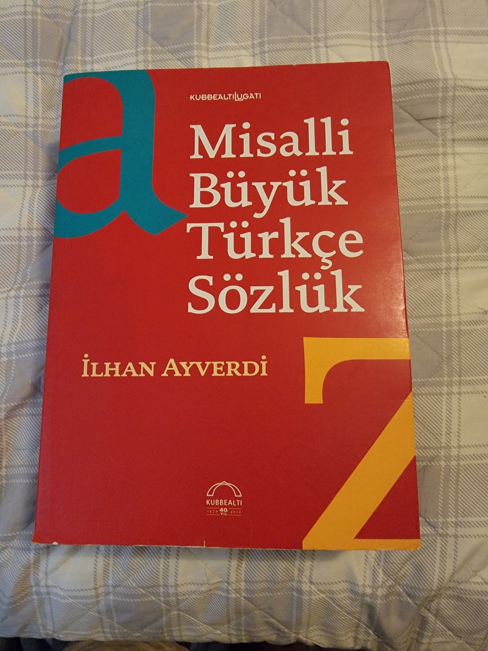 İlhan Ayverdi Misalli Büyük Türkçe Sözlük - Red Cover